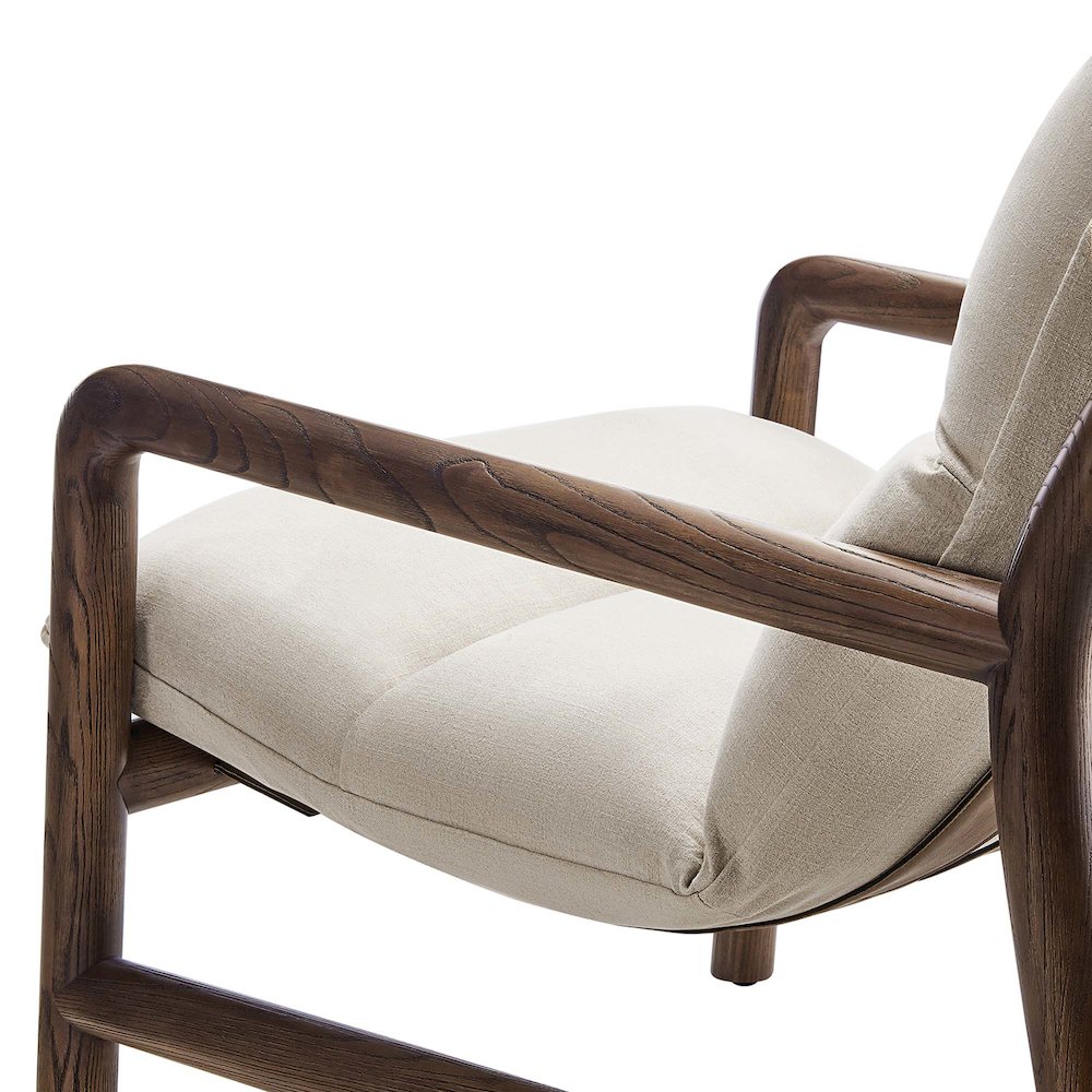 Paxton Wood Sling Chair. Picture 7