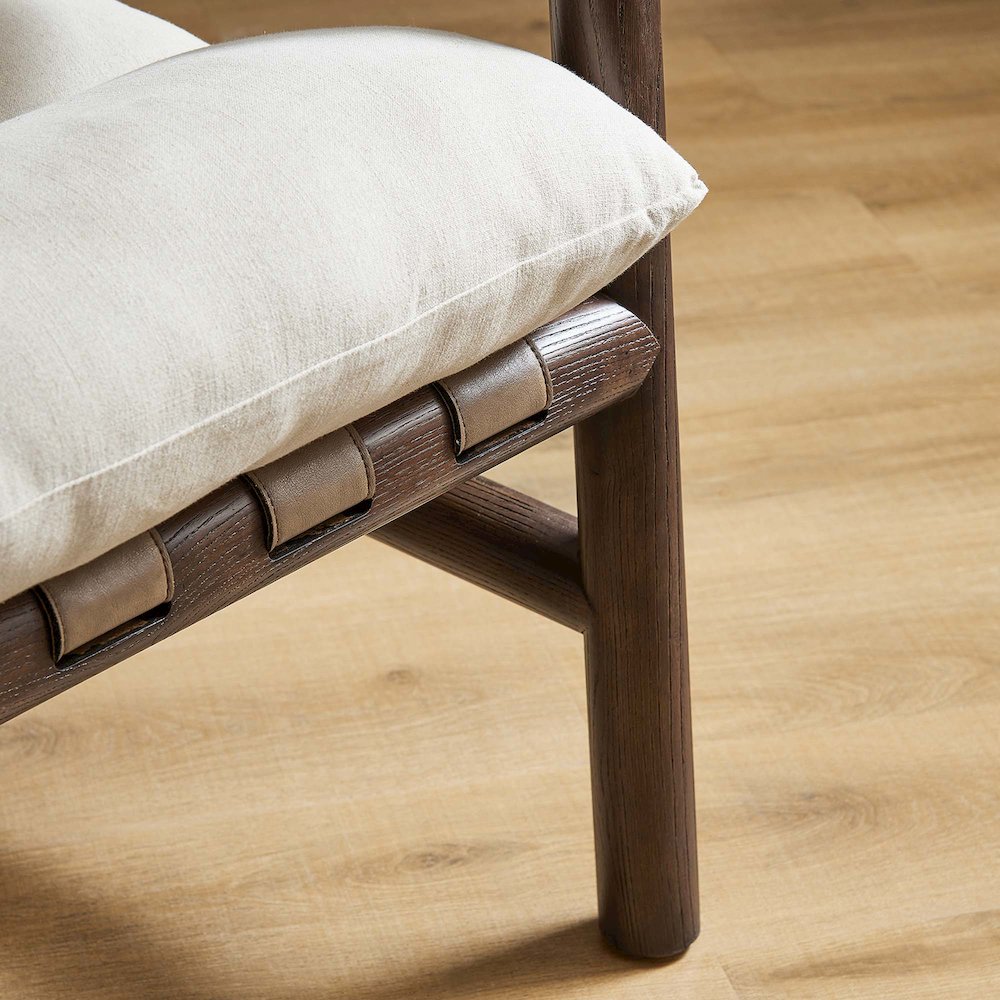 Paxton Wood Sling Chair. Picture 9