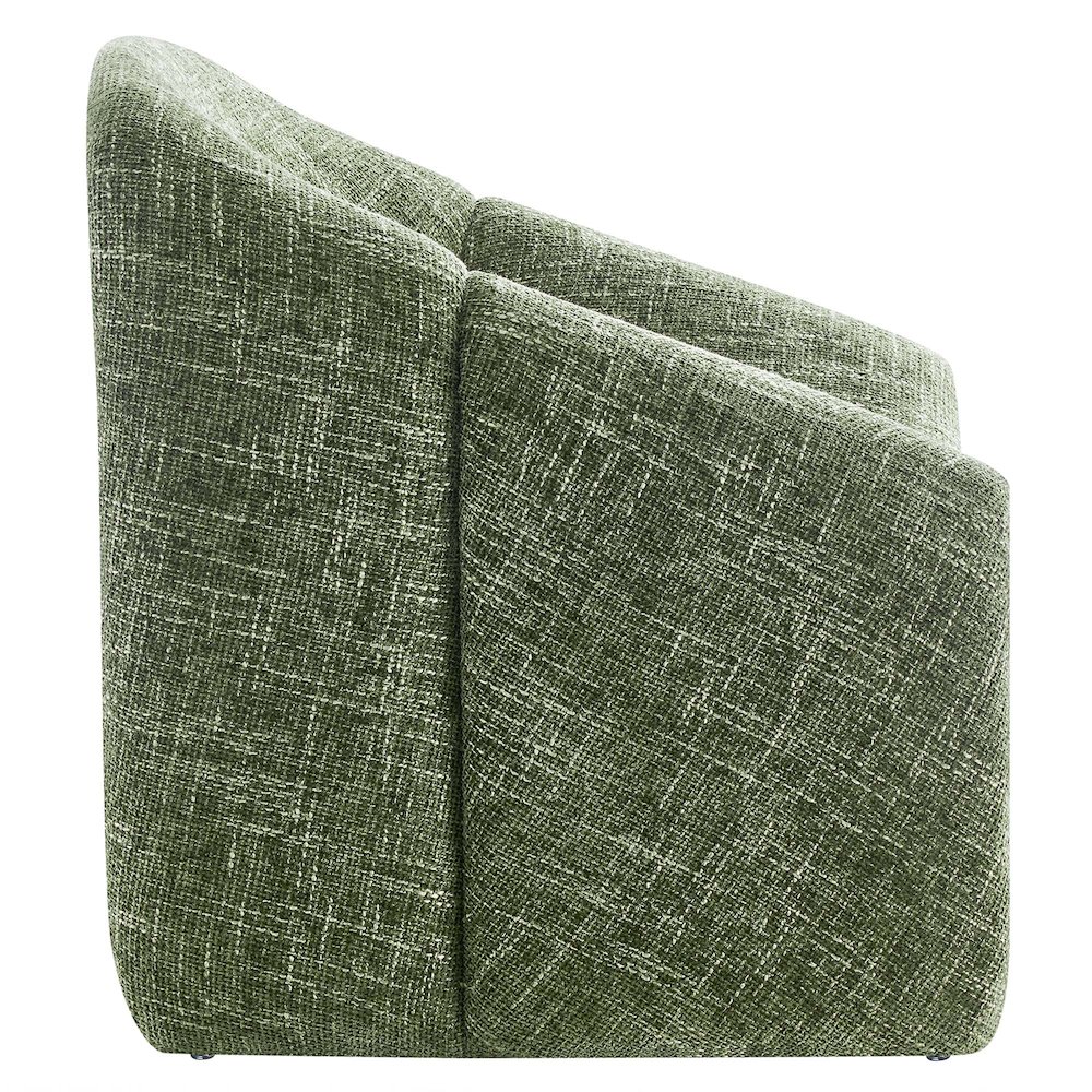Vivi Chenille Upholstered Accent Chair. Picture 4