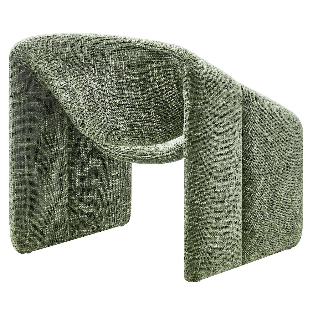 Vivi Chenille Upholstered Accent Chair. Picture 5