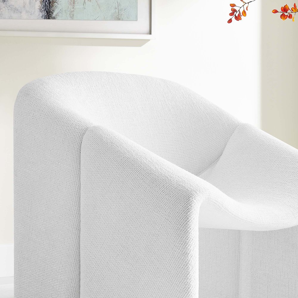 Vivi Chenille Upholstered Accent Chair. Picture 9