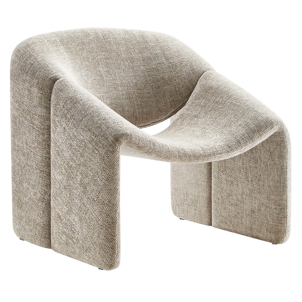 Vivi Chenille Upholstered Accent Chair. Picture 1