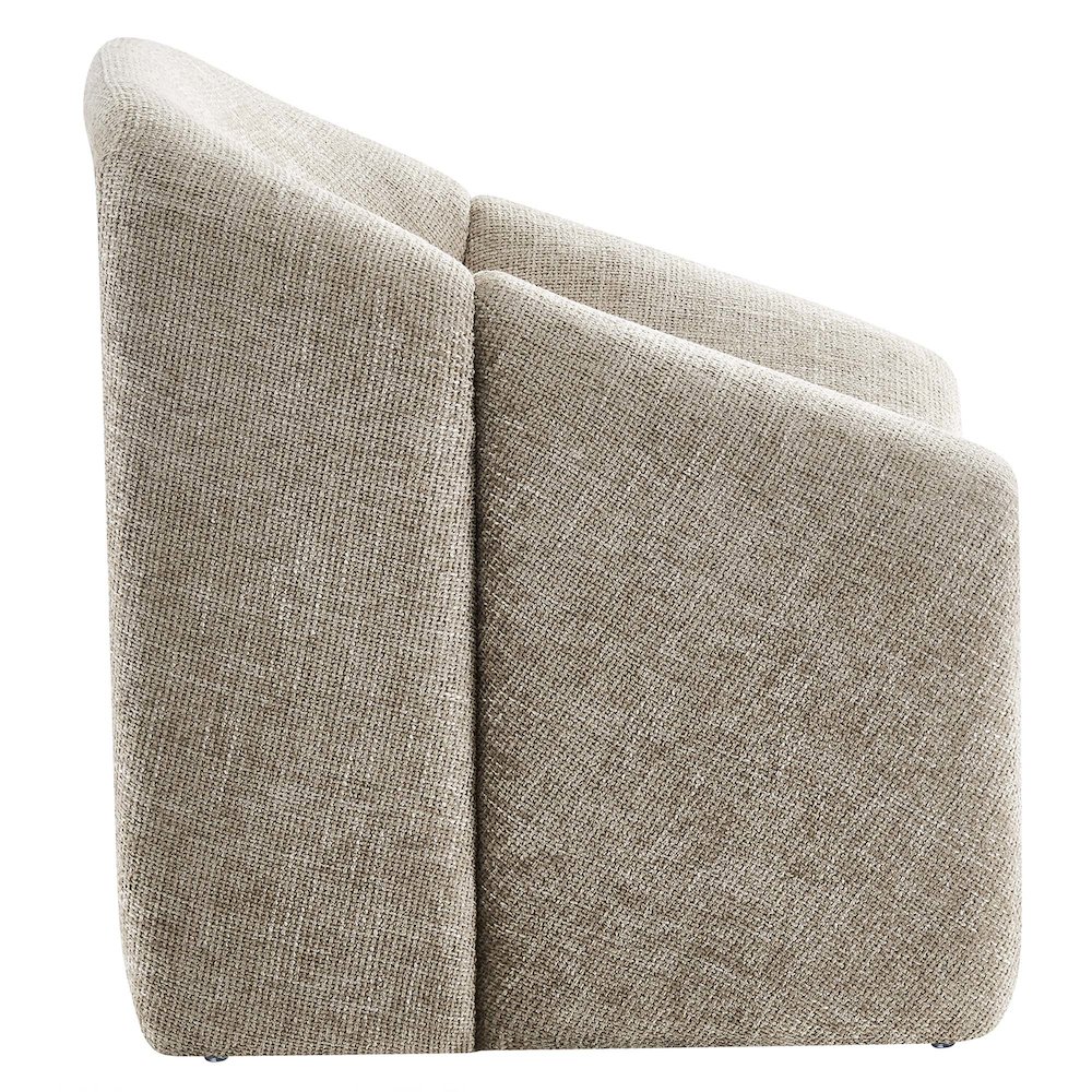 Vivi Chenille Upholstered Accent Chair. Picture 4