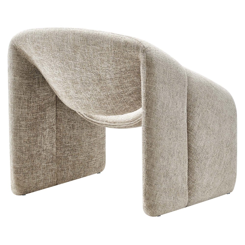 Vivi Chenille Upholstered Accent Chair. Picture 5