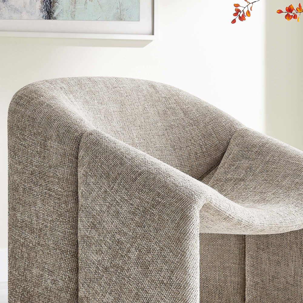 Vivi Chenille Upholstered Accent Chair. Picture 9