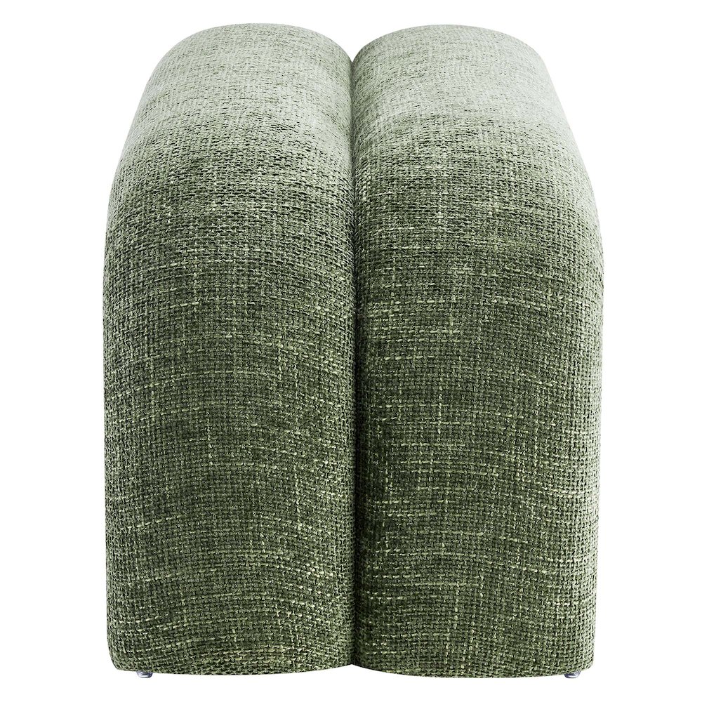 Dax 50.5" Chenille Upholstered Accent Bench. Picture 4