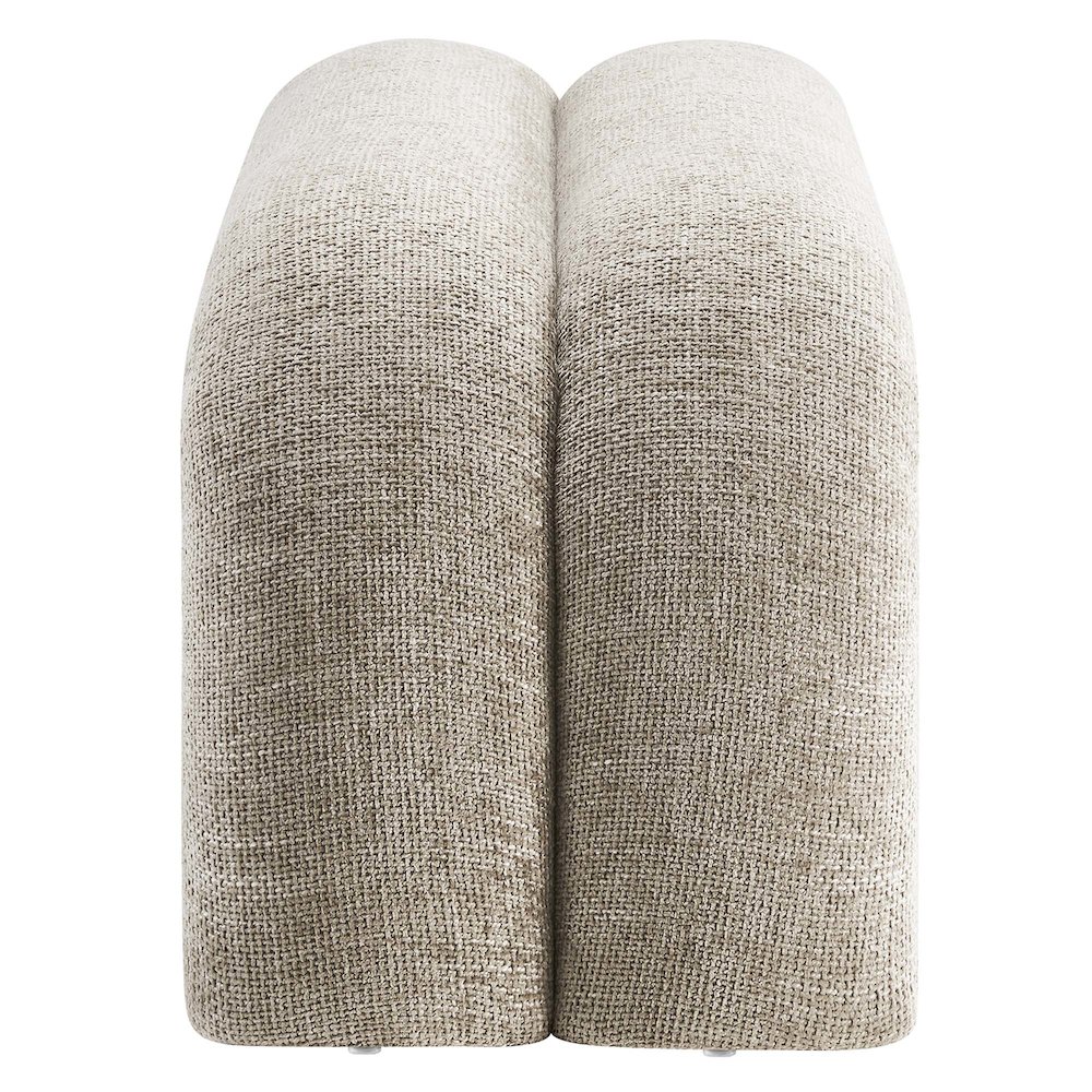 Dax 50.5" Chenille Upholstered Accent Bench. Picture 4