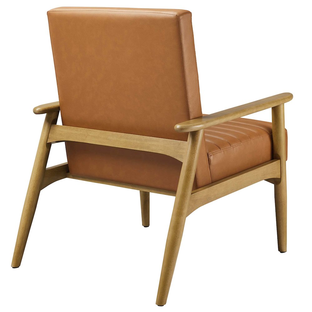 Jensen Vegan Leather Accent Chair. Picture 5