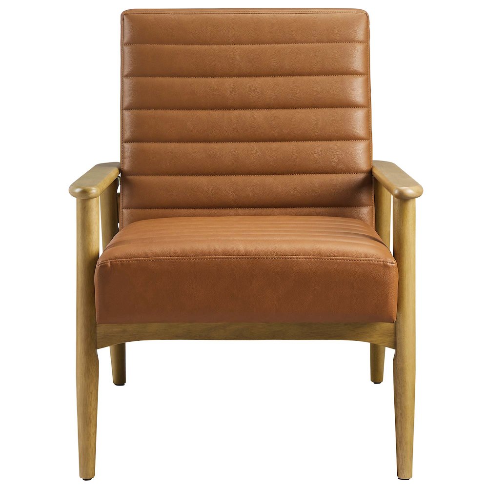 Jensen Vegan Leather Accent Chair. Picture 6