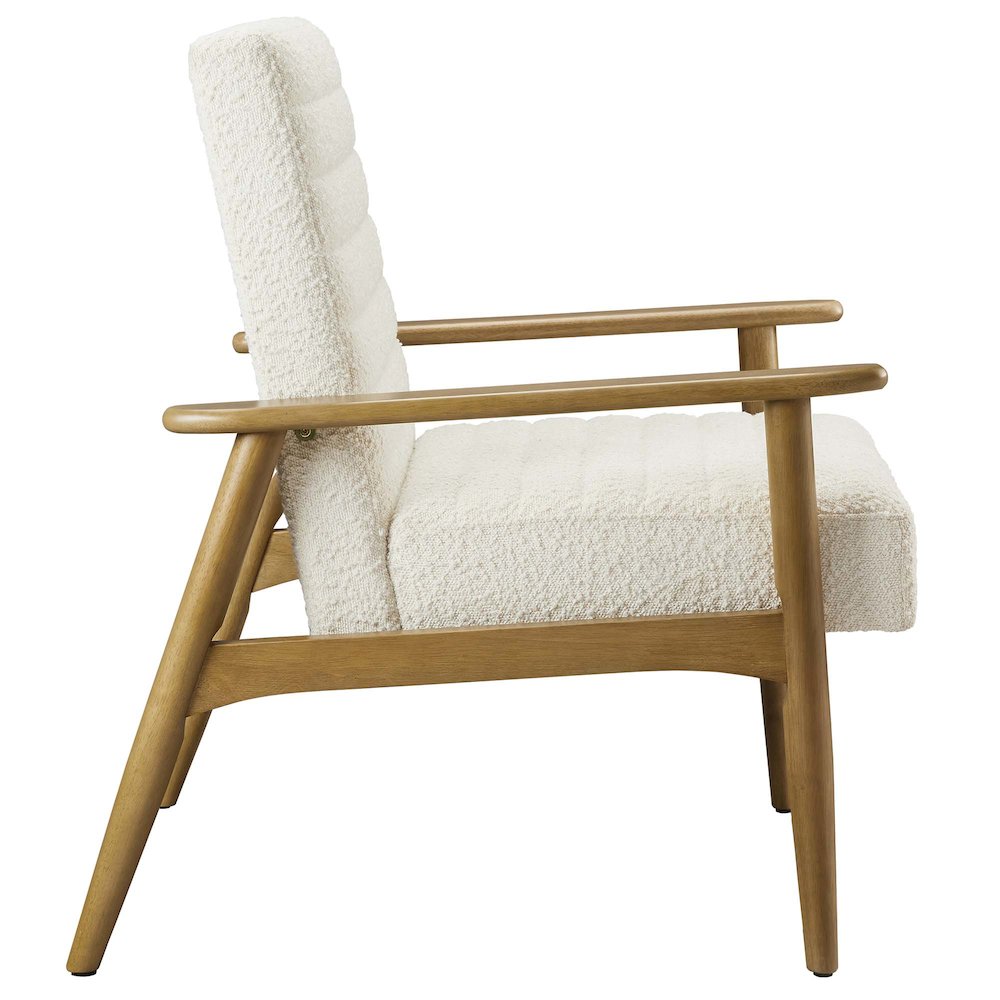 Jensen Boucle Fabric Accent Chair. Picture 4