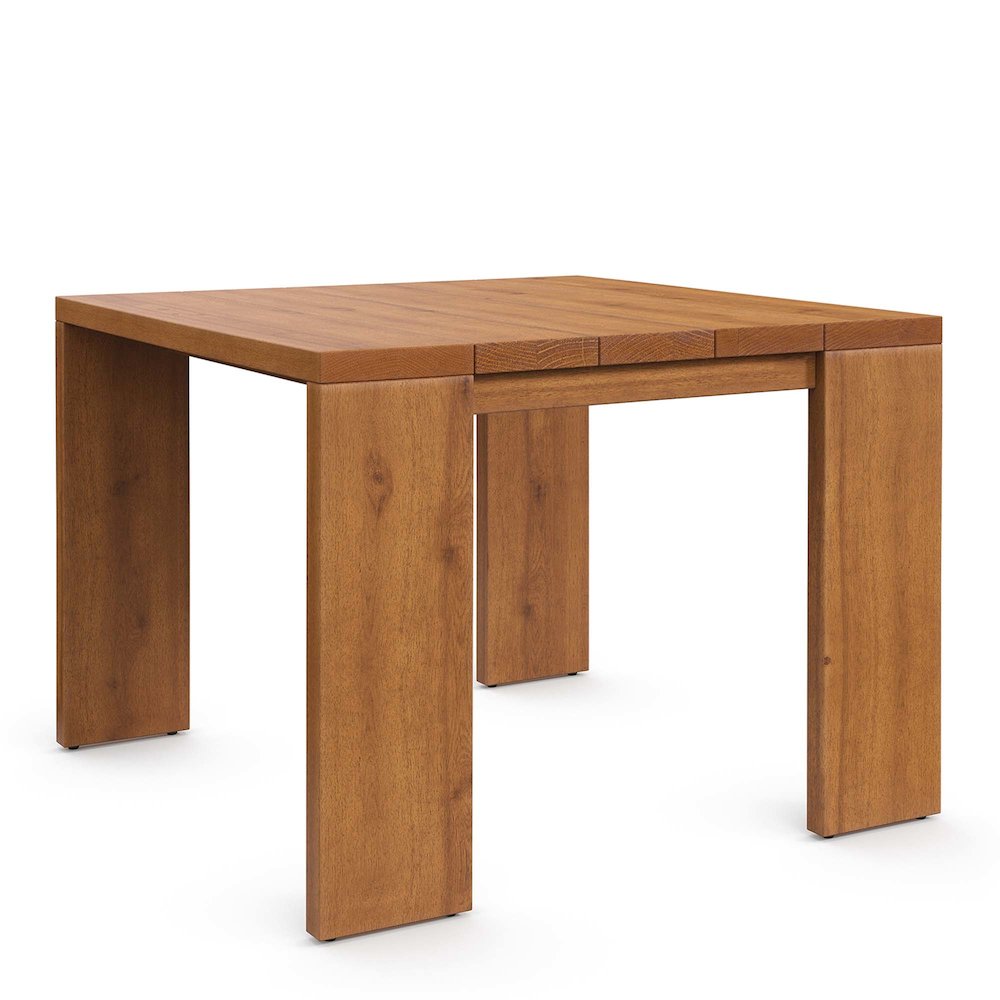 Tahoe Outdoor Patio Acacia Wood Side Table. Picture 1