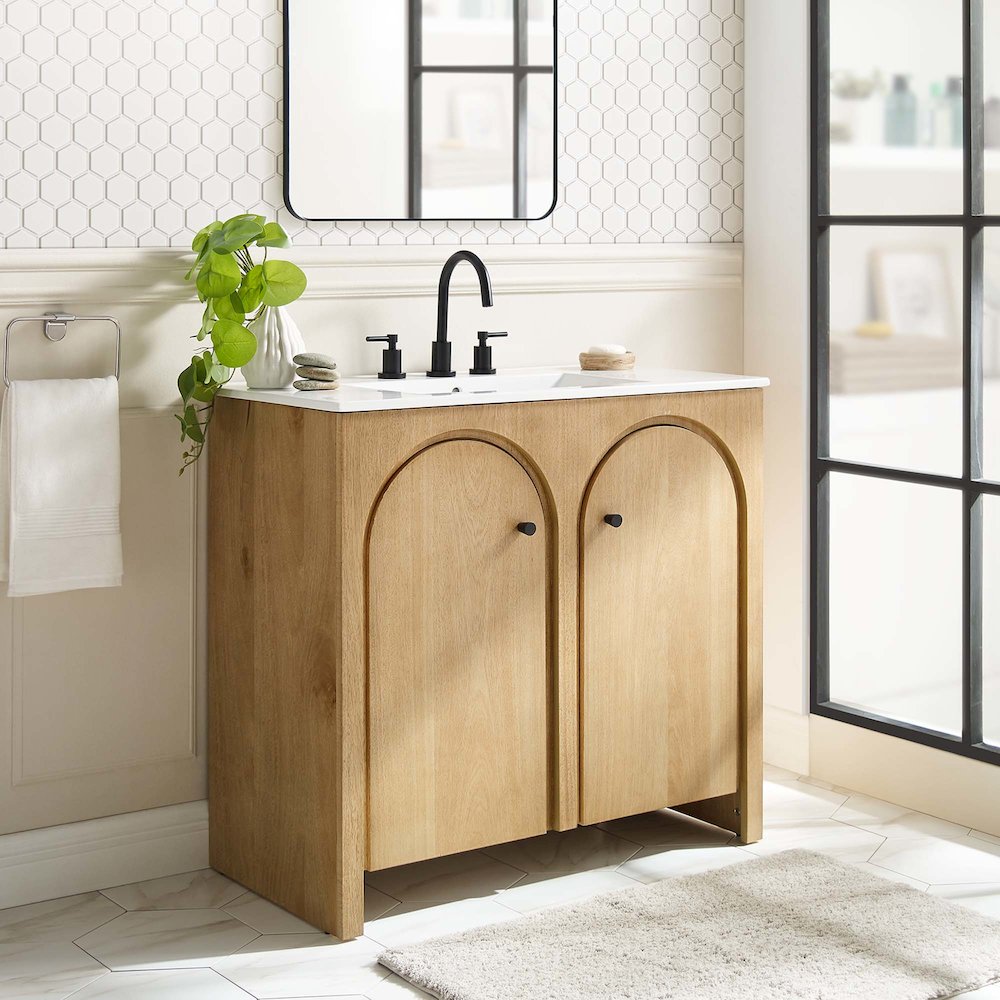 Appia 36" Bathroom Vanity. Picture 10