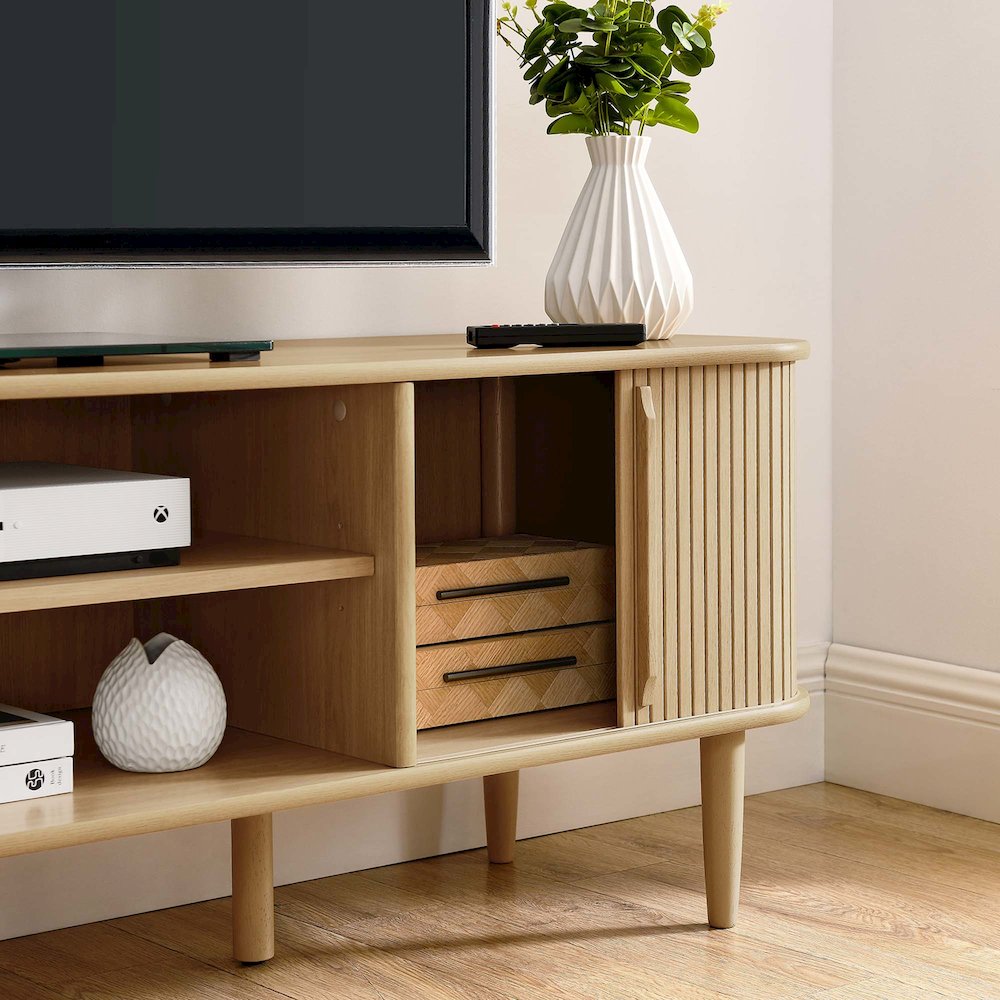 Contour 63" Wood TV Stand. Picture 11
