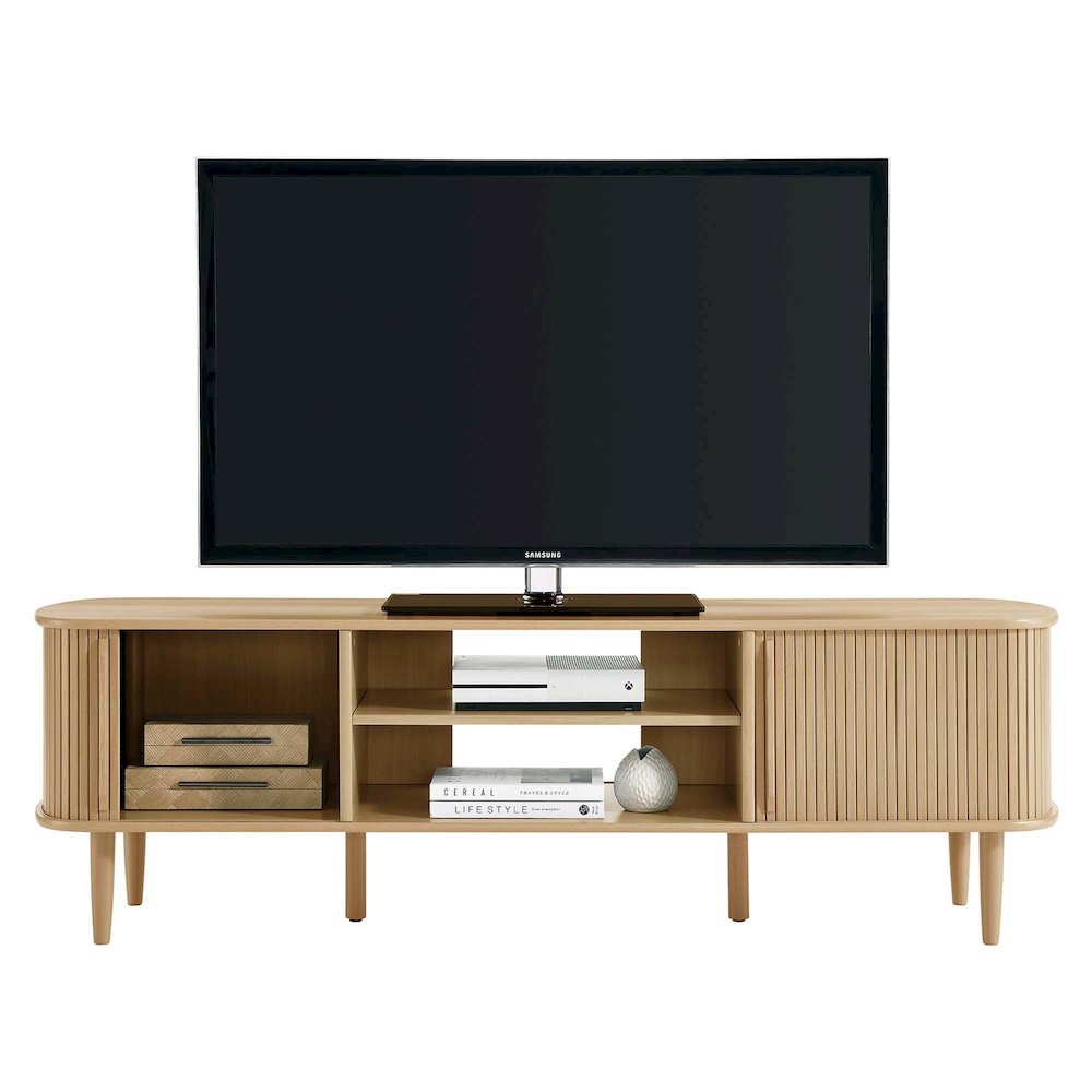 Contour 63" Wood TV Stand. Picture 8