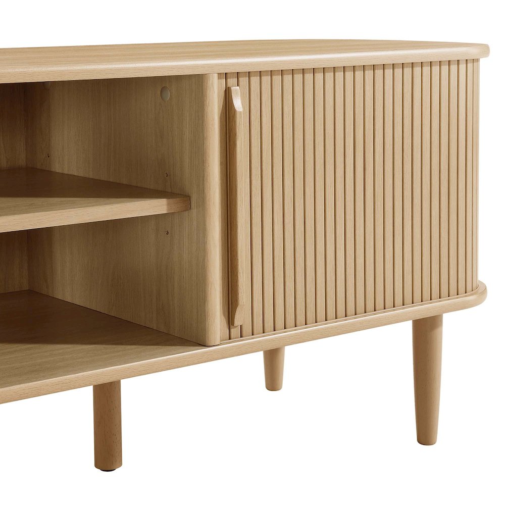 Contour 63" Wood TV Stand. Picture 9