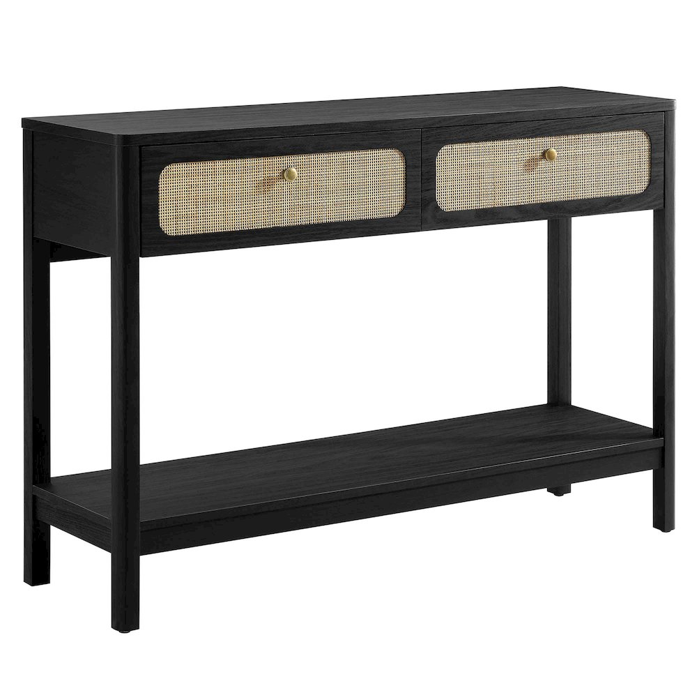 Chaucer Wood Entryway Console Table. Picture 1