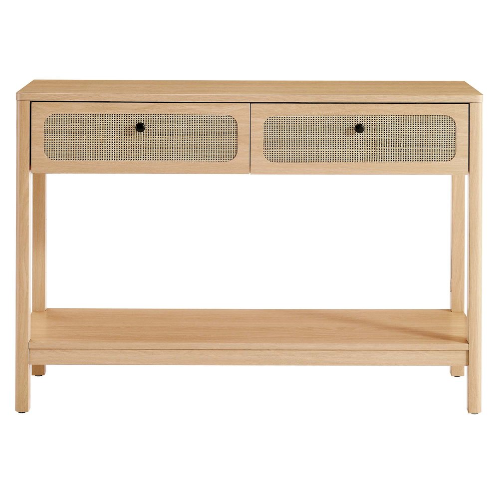 Chaucer Wood Entryway Console Table. Picture 5