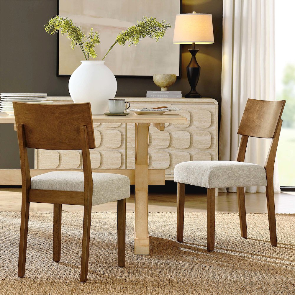 Pax Wood Dining Side Chairs Set of 2. Picture 9