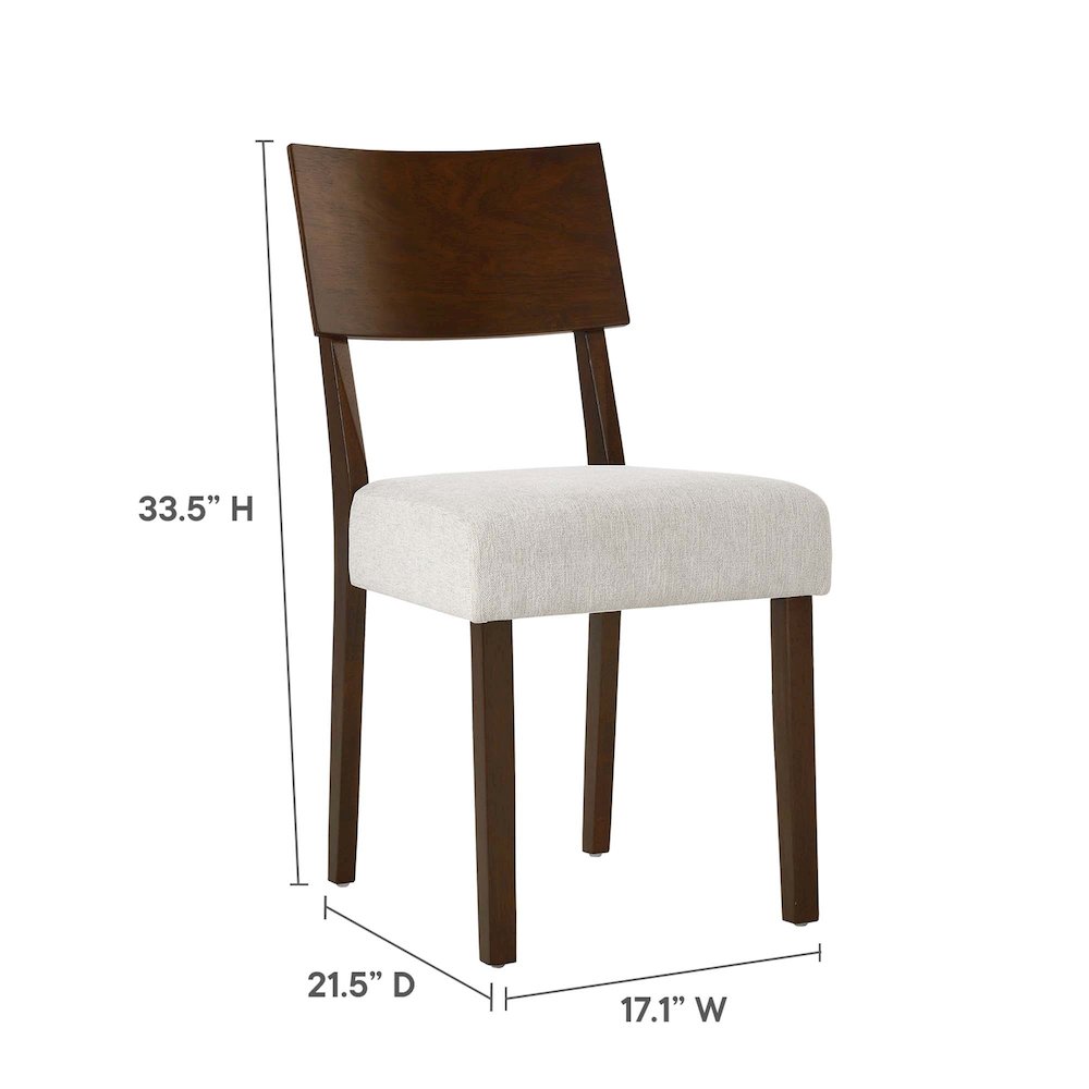 Pax Wood Dining Side Chairs Set of 2. Picture 2