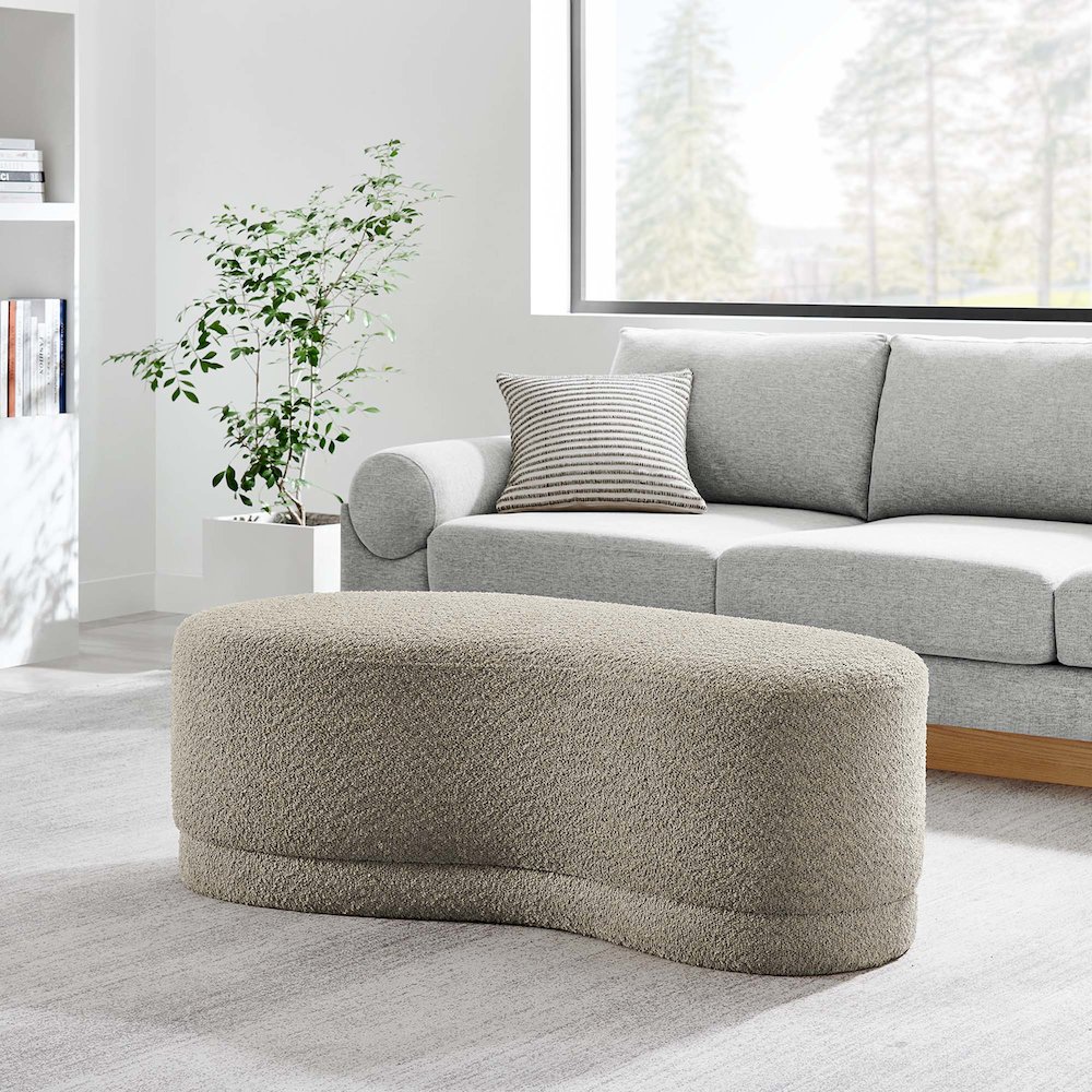 Nimbus 48" Upholstered Ottoman Bench. Picture 11
