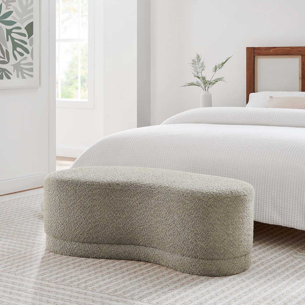 Nimbus 48" Upholstered Ottoman Bench. Picture 10
