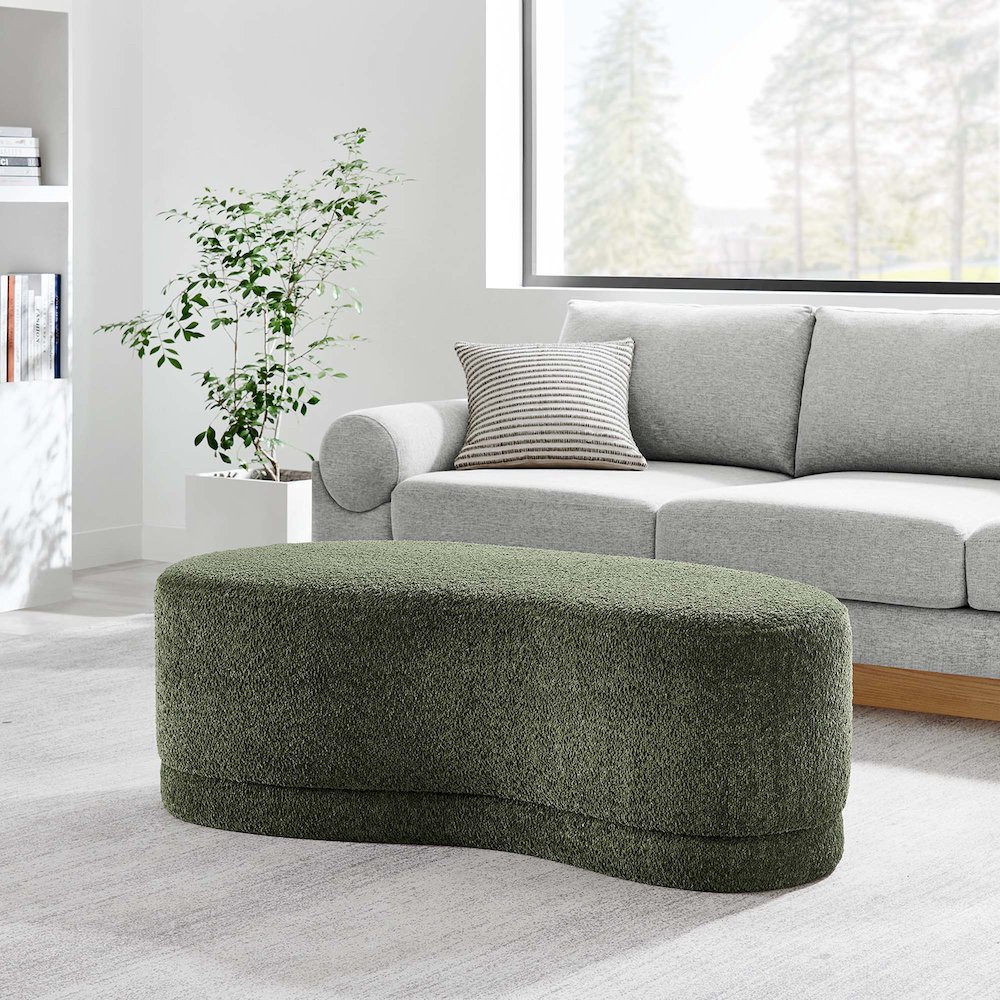Nimbus 48" Upholstered Ottoman Bench. Picture 11