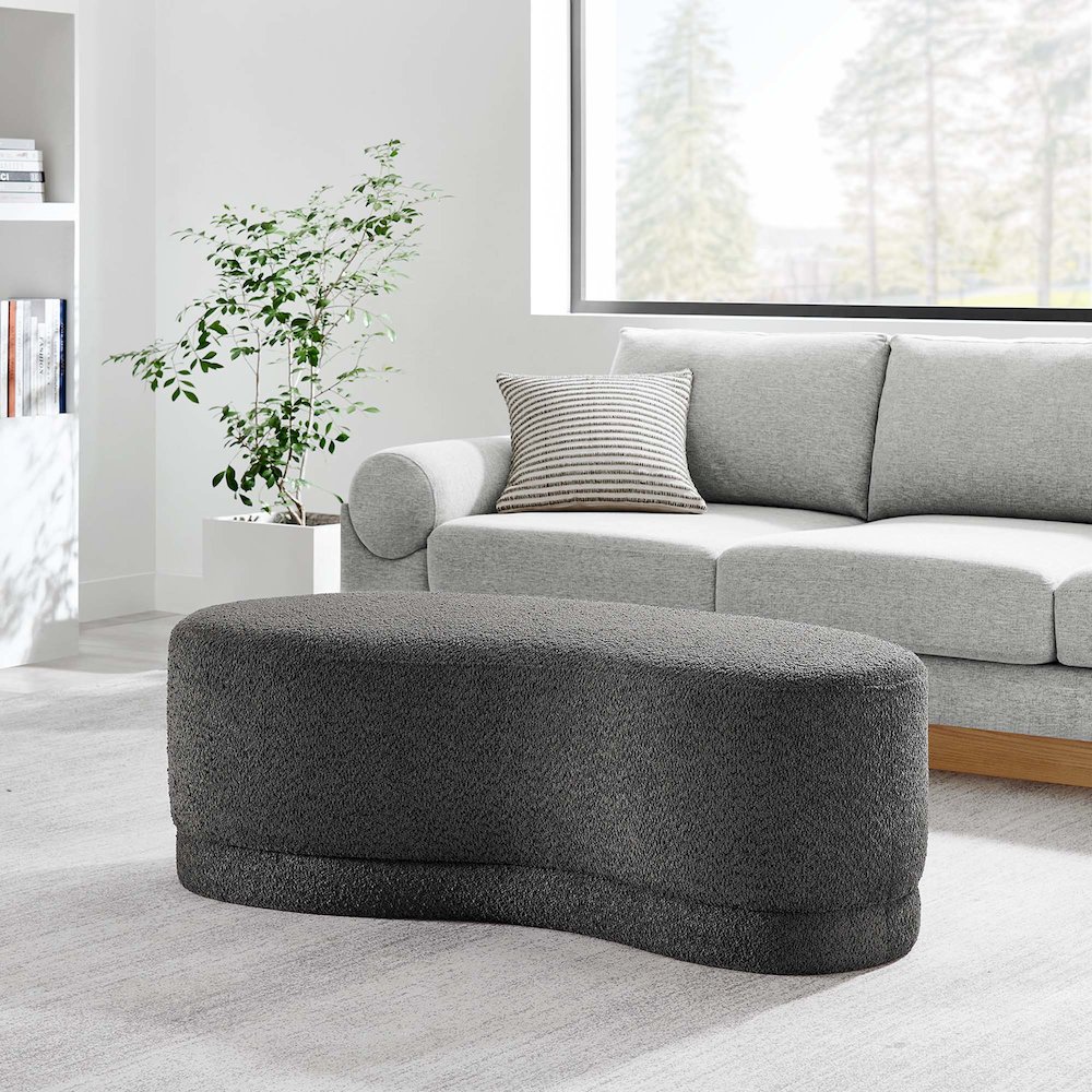 Nimbus 48" Upholstered Ottoman Bench. Picture 11