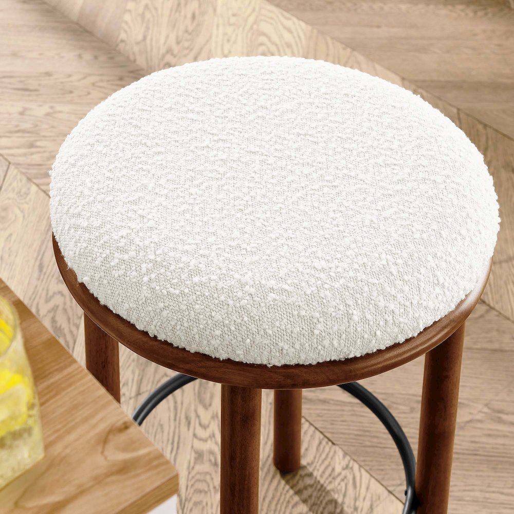 Fable Boucle Fabric Counter Stools Set of 2. Picture 8