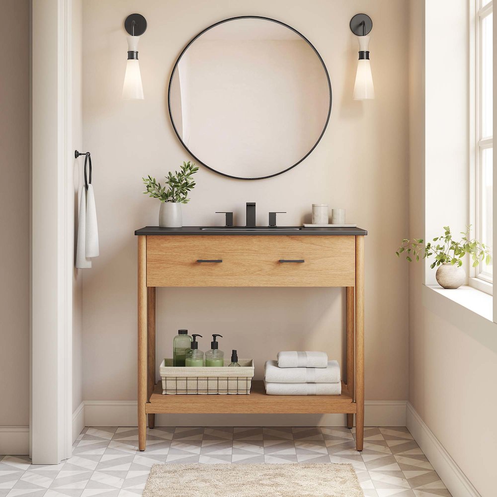 Zaire 36" Bathroom Vanity. Picture 9