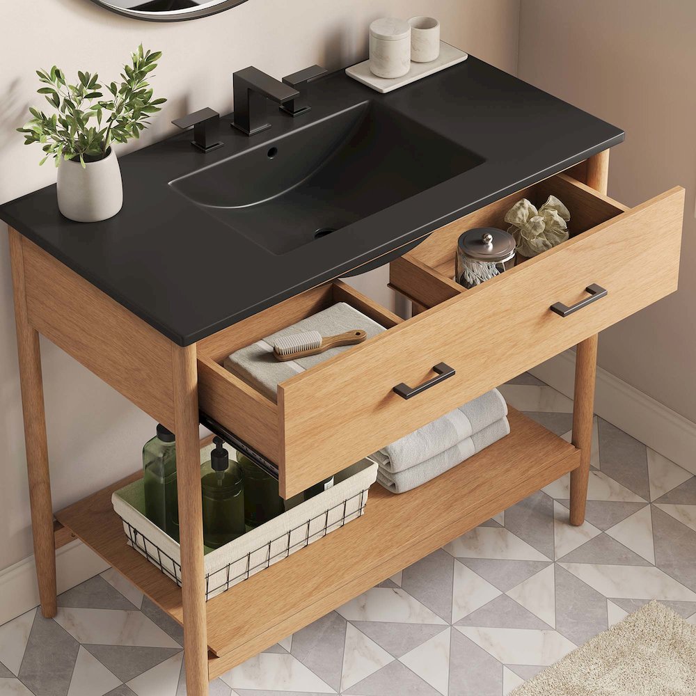 Zaire 36" Bathroom Vanity. Picture 10