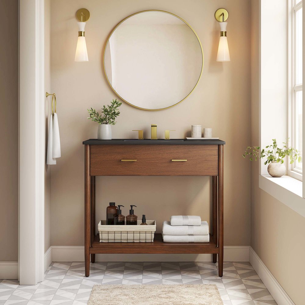 Zaire 36" Bathroom Vanity. Picture 9
