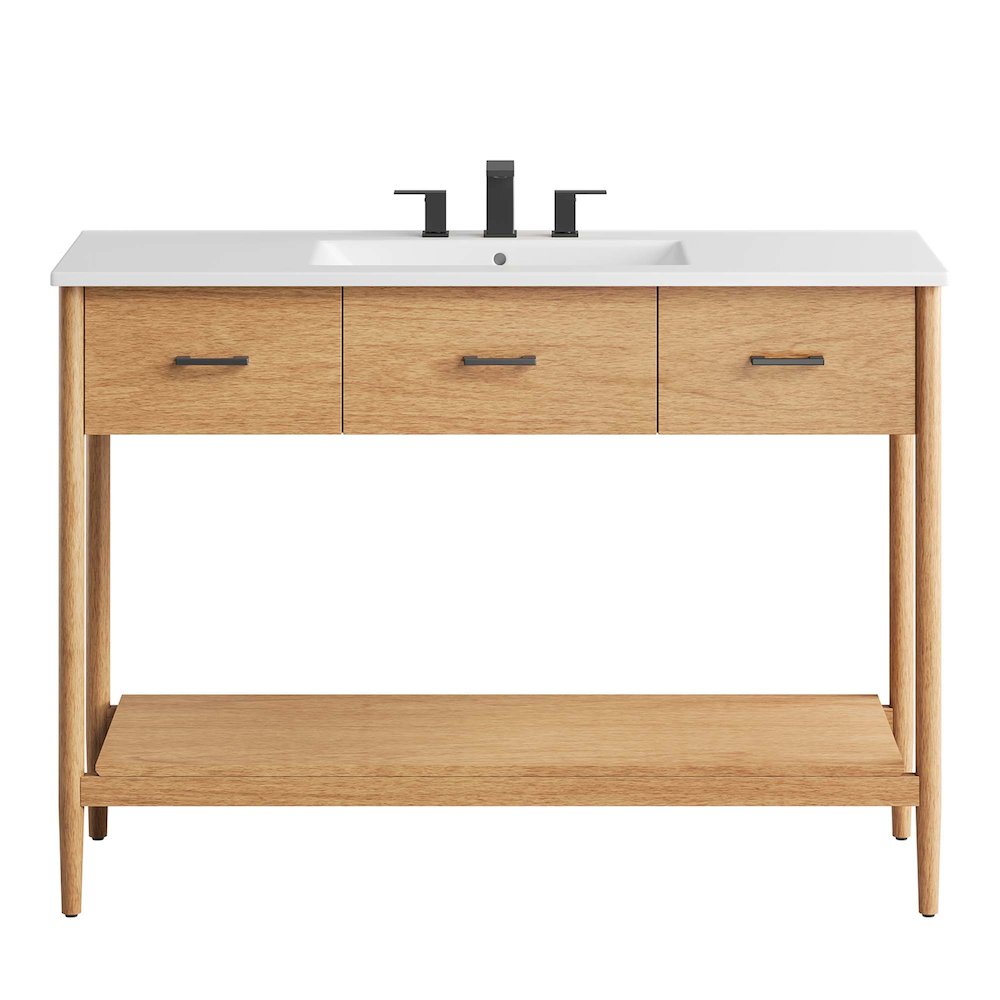 Zaire 48" Single Sink Bathroom Vanity. Picture 6