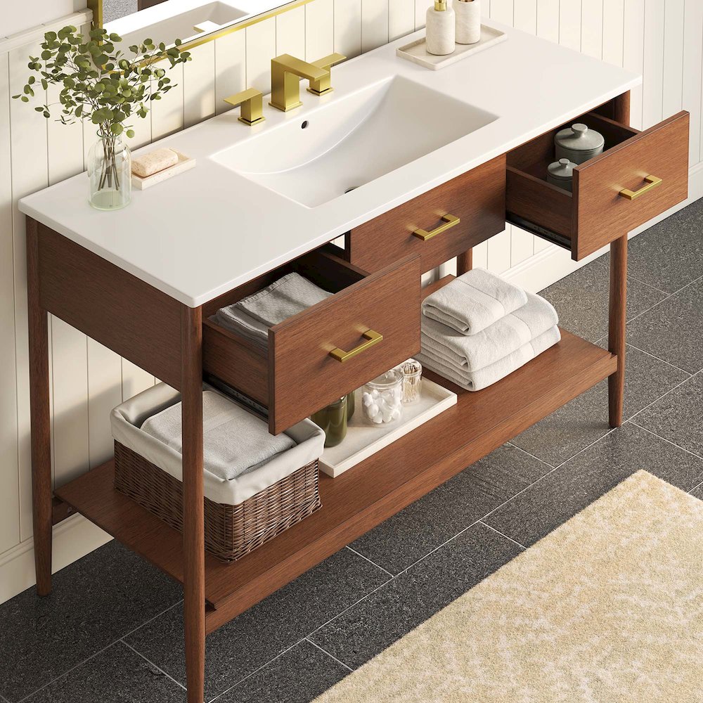 Zaire 48" Single Sink Bathroom Vanity. Picture 10