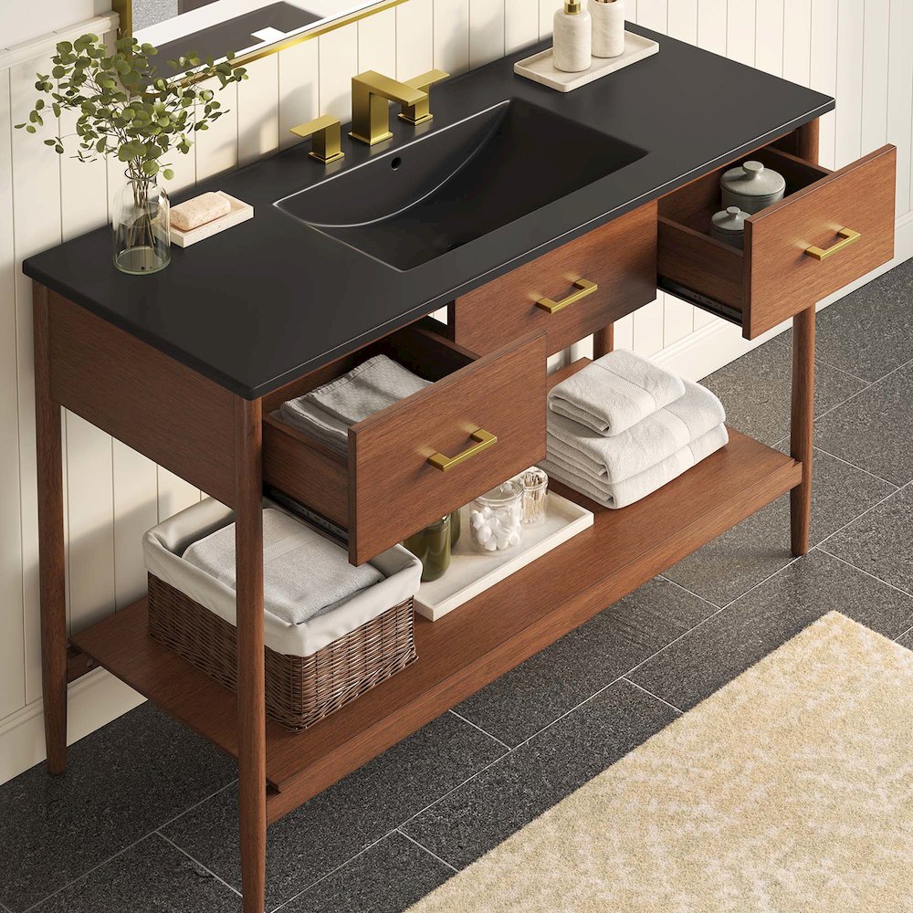 Zaire 48" Single Sink Bathroom Vanity. Picture 10