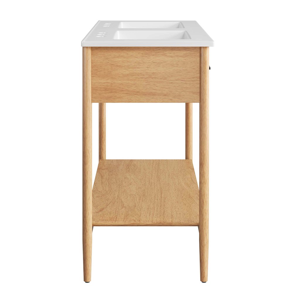 Zaire 48" Double Sink Bathroom Vanity. Picture 4