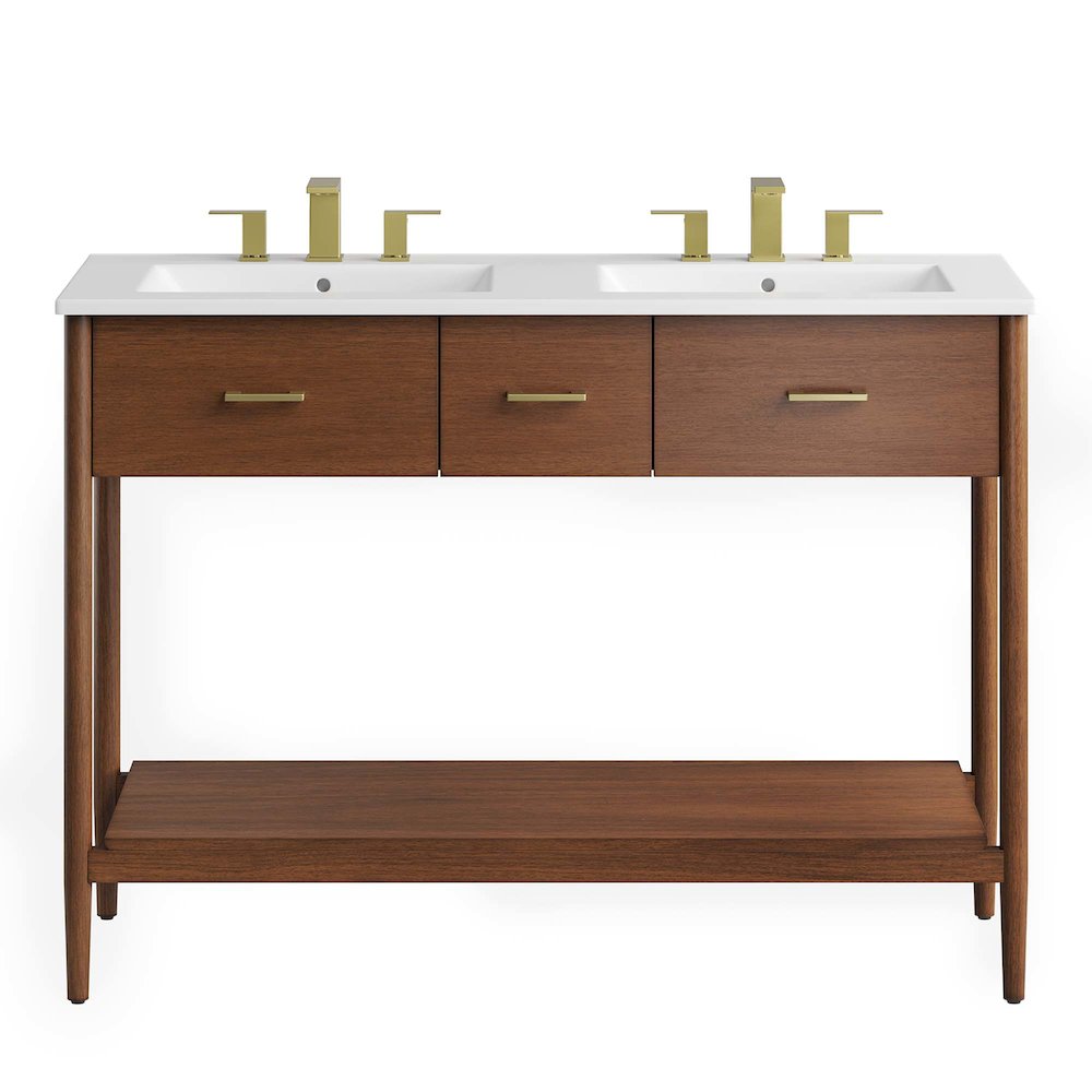 Zaire 48" Double Sink Bathroom Vanity. Picture 6