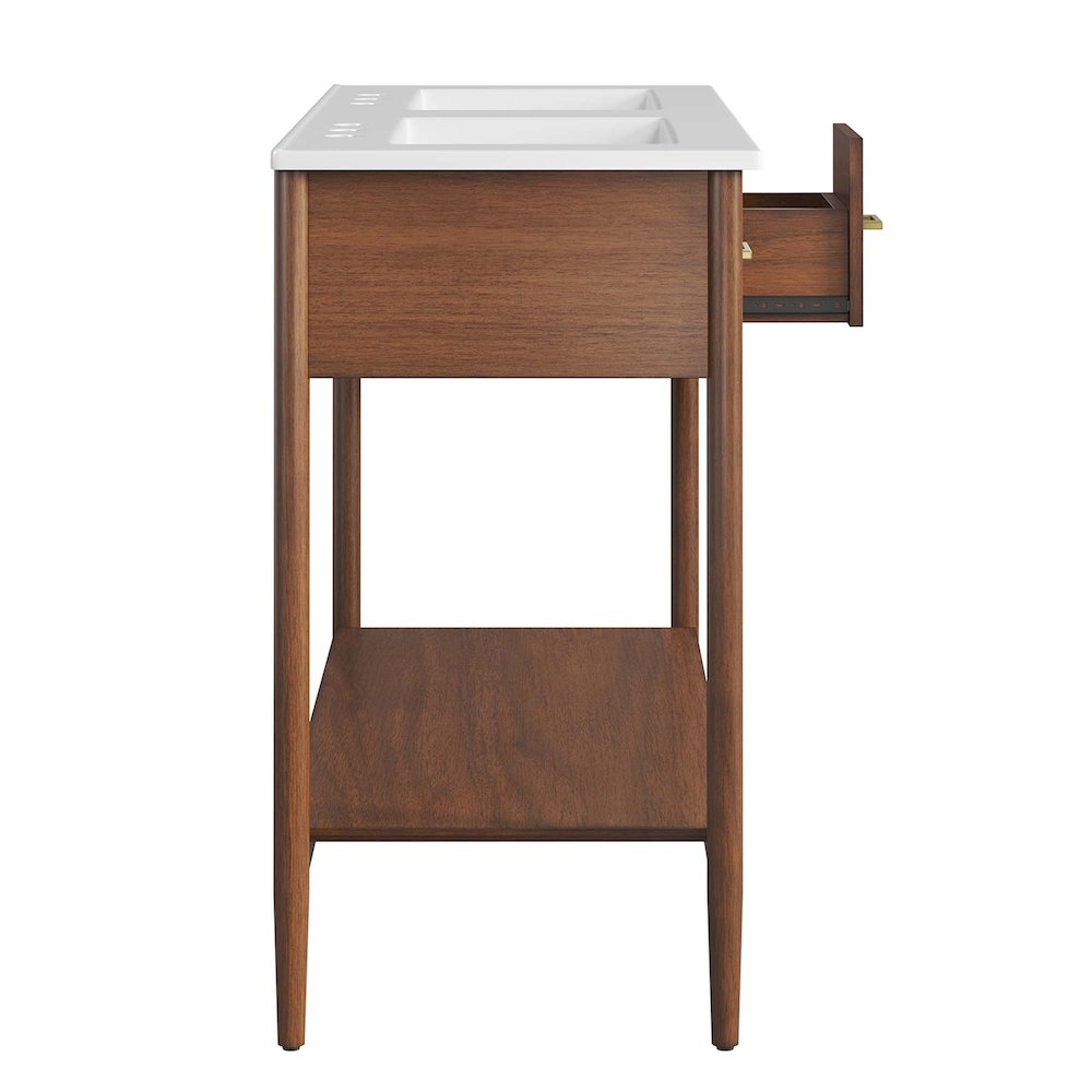 Zaire 48" Double Sink Bathroom Vanity. Picture 7
