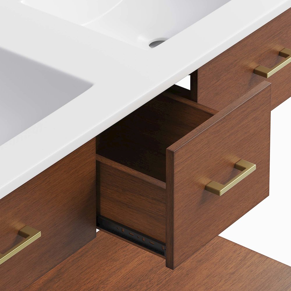 Zaire 48" Double Sink Bathroom Vanity. Picture 8