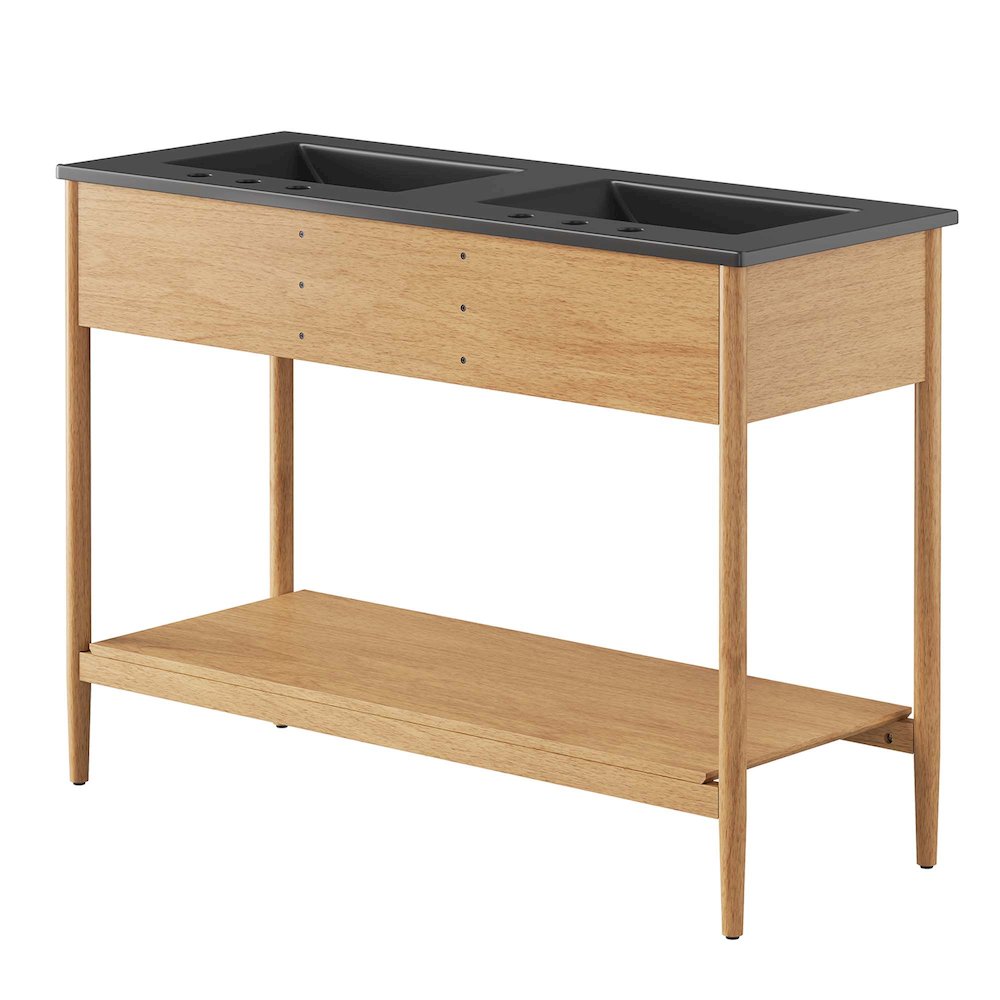 Zaire 48" Double Sink Bathroom Vanity. Picture 5