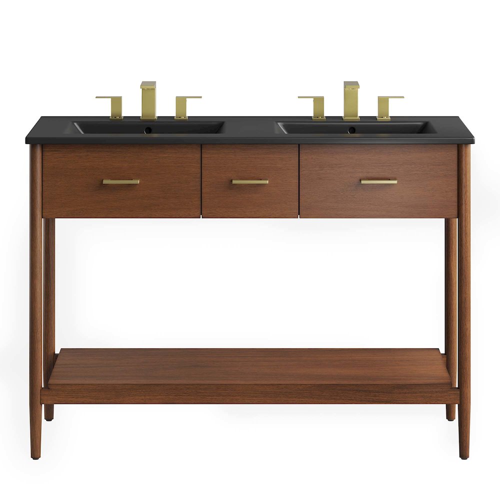 Zaire 48" Double Sink Bathroom Vanity. Picture 6