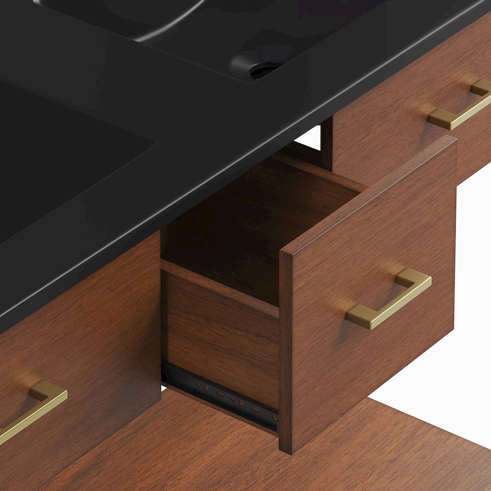 Zaire 48" Double Sink Bathroom Vanity. Picture 8