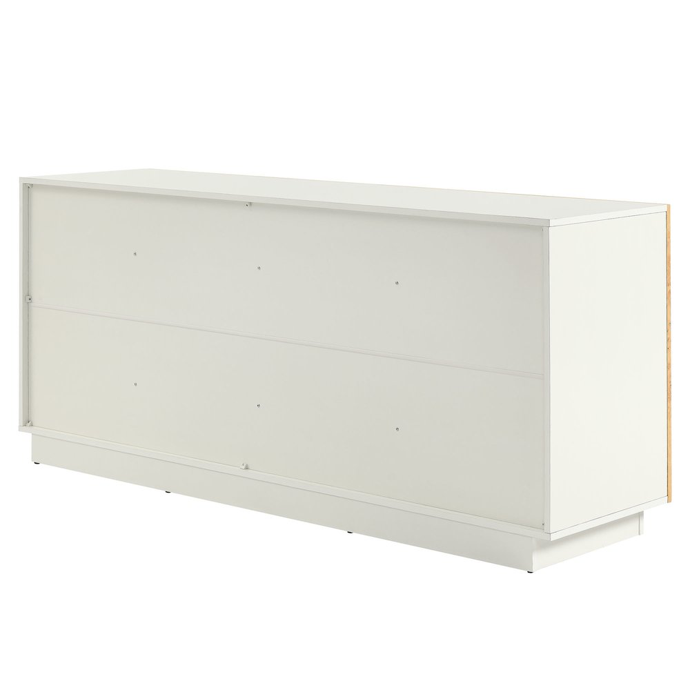 Abel 69 Inch Burl Wood Sideboard Buffet TV Stand. Picture 5