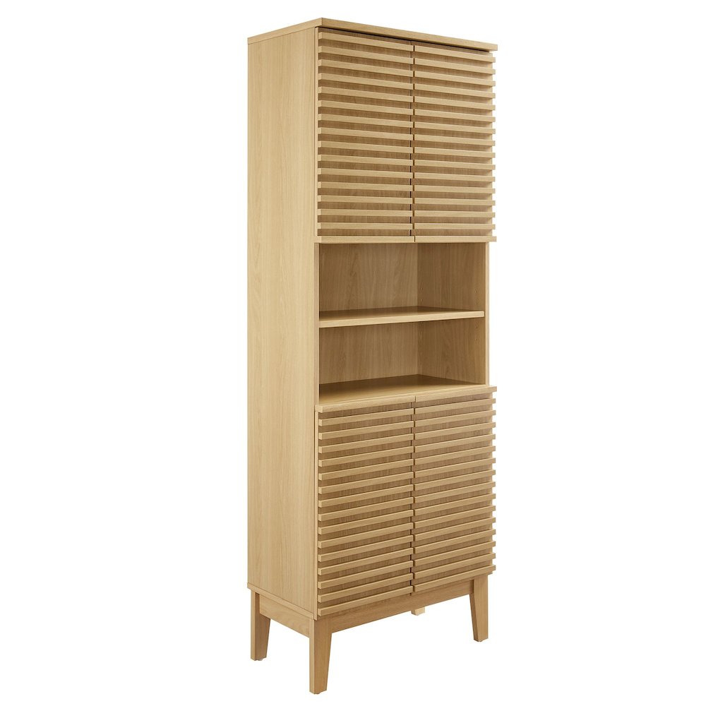 Render Tall Bathroom Storage Cabinet. Picture 1