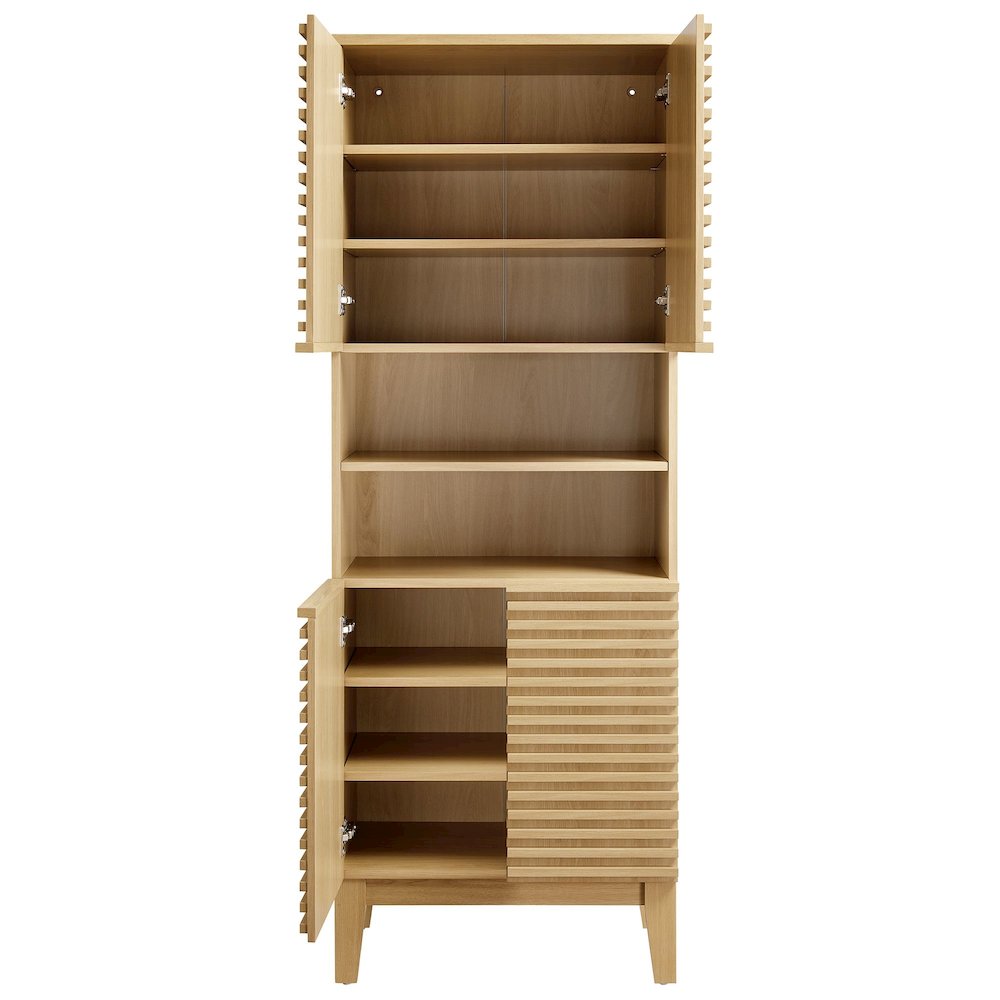 Render Tall Bathroom Storage Cabinet. Picture 6