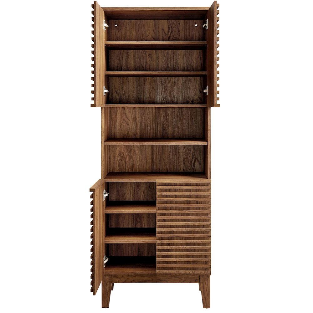 Render Tall Bathroom Storage Cabinet. Picture 6