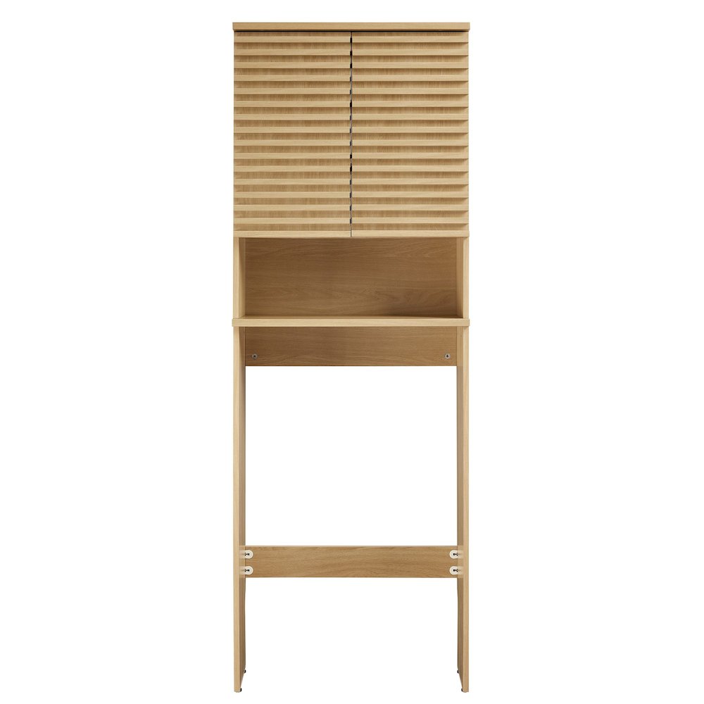 Render Over the Toilet Bathroom Storage Cabinet. Picture 5
