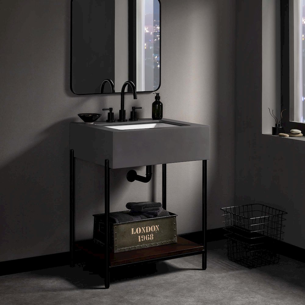 Etch 24" Bathroom Vanity with Sink. Picture 13