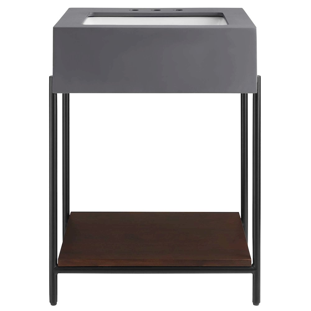 Etch 24" Bathroom Vanity with Sink. Picture 5