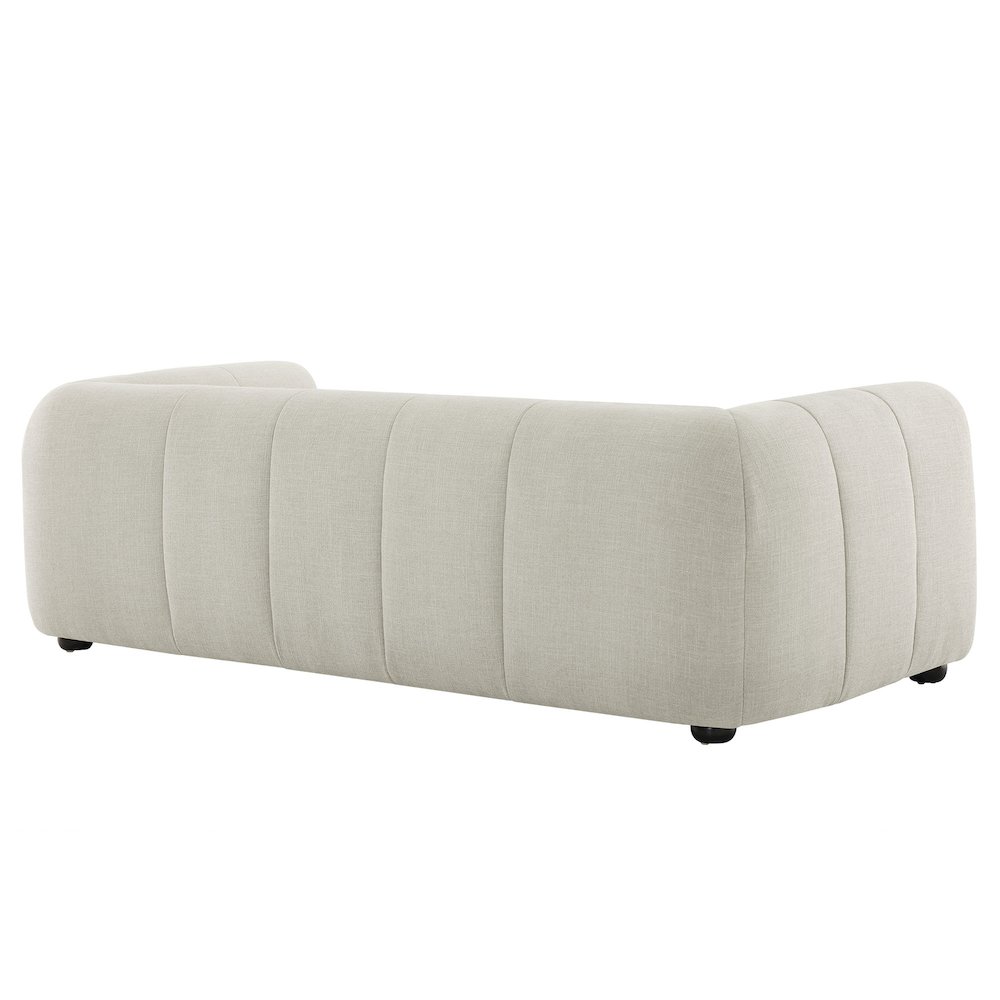 Liana Upholstered Fabric Sofa. Picture 5