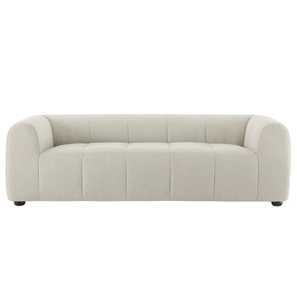 Liana Upholstered Fabric Sofa. Picture 6